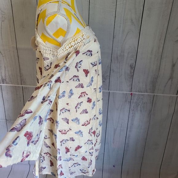 Cream Butterfly Dress - Picture 8 of 14